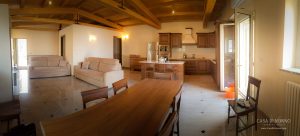 Casa di Nonno panoramic view of upper level